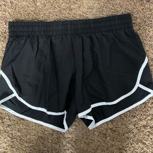 Athletic Works Black and White Women's Shorts